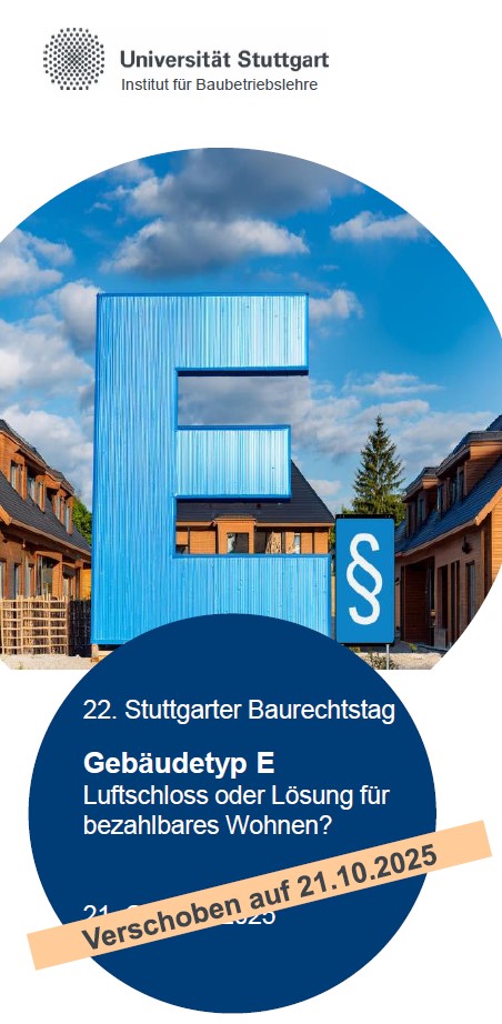 22. Stuttgarter Baurechtstag